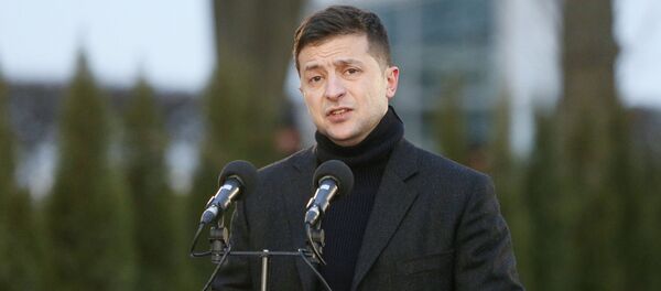 Президент Украины Владимир Зеленский, архивное фото - Sputnik Литва