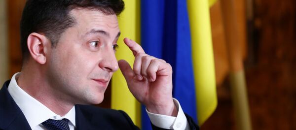 Президент Украины Владимир Зеленский, архивное фото - Sputnik Литва