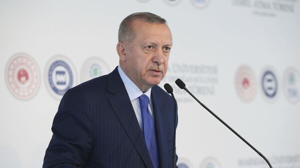 Президент Турции Реджеп Эрдоган, архивное фото - Sputnik Lietuva
