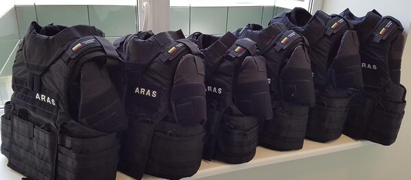 Бронежилеты для литовского спецподразделения ARAS Бронежилеты для литовского спецподразделения ARAS - Sputnik Lietuva