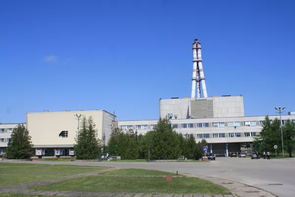 Первый блок и главный вход ИАЭС Первый блок и главный вход ИАЭС - Sputnik Lietuva