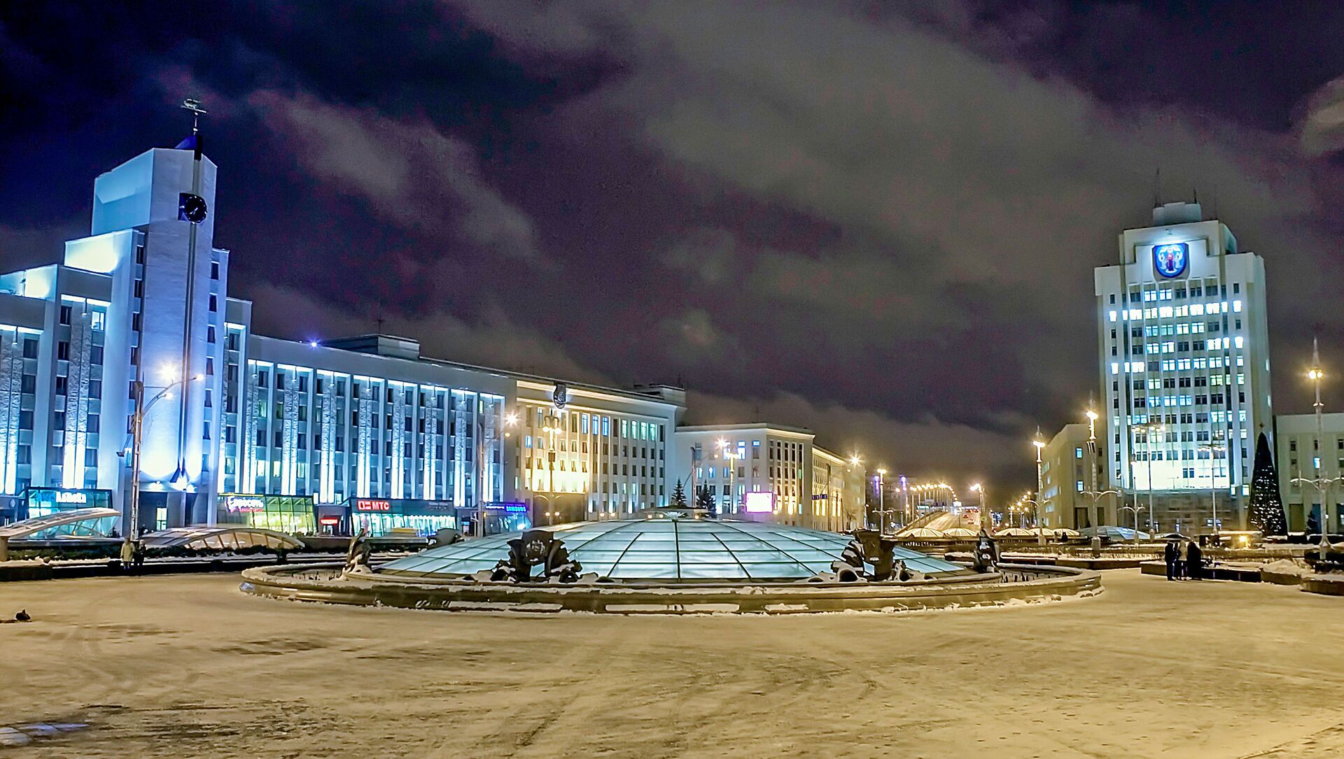 Площадь Независимости в Минске, архивное фото - Sputnik Lietuva, 1920, 25.03.2021
