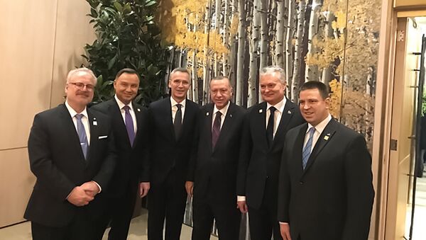 Президент Литвы Гитанас Науседа встретился с президентом Турции Реджепом Эрдоганом, 4 декабря 2019 года - Sputnik Lietuva