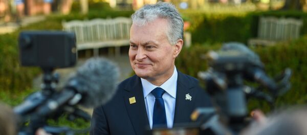 Президент Литвы Гитанас Науседа, архивное фото - Sputnik Литва