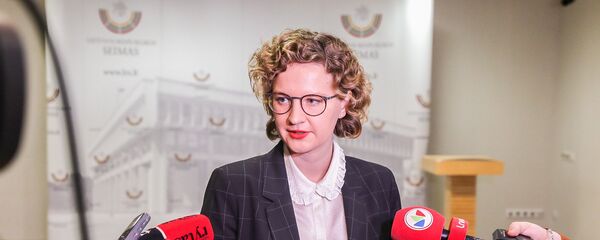 Член Сейма Литвы Аушрине Армонайте, архивное фото - Sputnik Литва