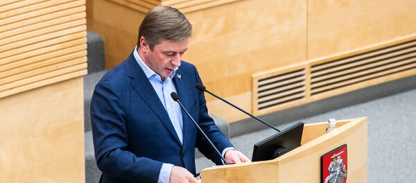 Член Сейма Литвы Рамунас Карбаускис, архивное фото Член Сейма Литвы Рамунас Карбаускис, архивное фото - Sputnik Lietuva