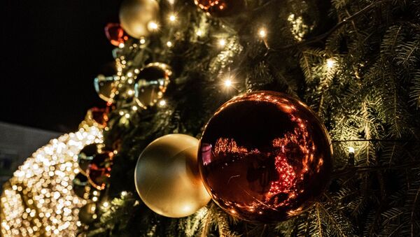 Рождественская елка в Алитусе 2019 - Sputnik Литва