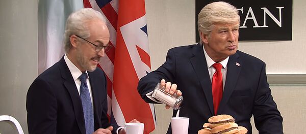 Пародия на Трампа и Левитса - Sputnik Литва