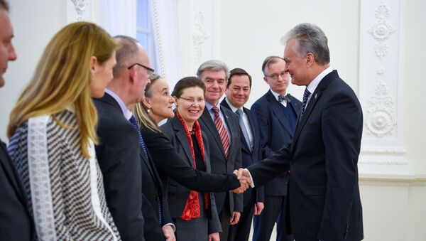 Gitanas Nausėda susitiko su ES šalių ambasadoriais - Sputnik Lietuva