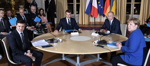Встреча нормандской четверки в Париже, 9 декабря 2019 года - Sputnik Литва