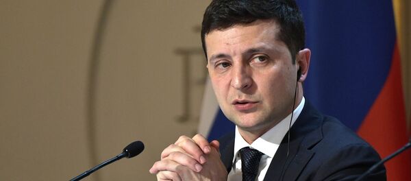 Президент Украины Владимир Зеленский, 9 декабря 2019 - Sputnik Литва