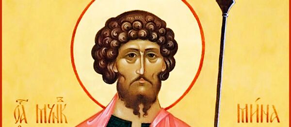 Святой великомученик Мина Александрийский - Sputnik Литва