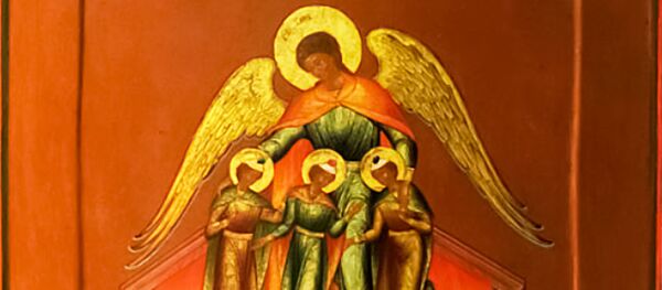 Пророк Даниил и три отрока: Анания, Азария и Мисаил - Sputnik Литва