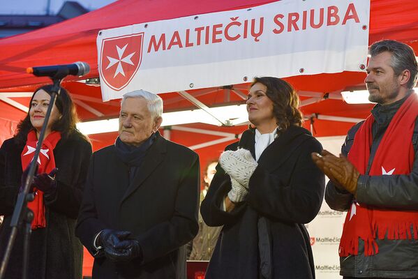 В Вильнюсе прошла благотворительная акция Мальтийского ордена в Литве Мальтийский суп - Sputnik Lietuva
