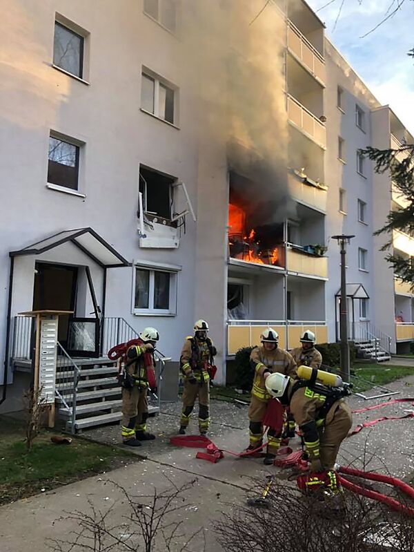 В Германии произошел взрыв в многоквартирном доме - Sputnik Литва