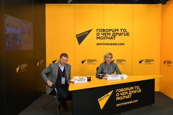 Zacharova: priemonės Rusijos žiniasklaidos atžvilgiu Baltijos šalyse yra represinės Zacharova: priemonės Rusijos žiniasklaidos atžvilgiu Baltijos šalyse yra represinės - Sputnik Lietuva