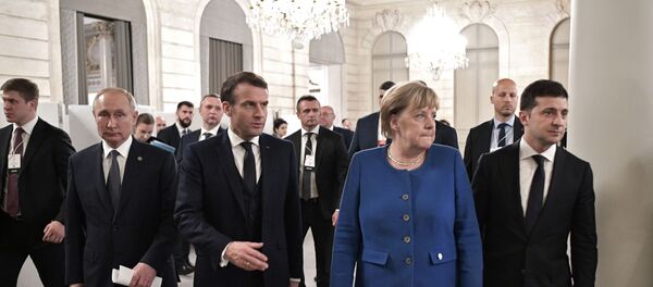 Саммит нормандской четверки в Париже, 9 декабря 2019 года - Sputnik Литва