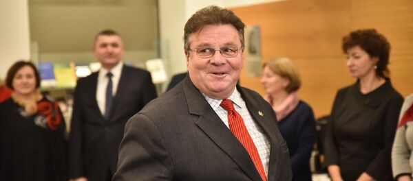 Министр иностранных дел Литвы Линас Линкявичюс, архивное фото Министр иностранных дел Литвы Линас Линкявичюс, архивное фото - Sputnik Lietuva