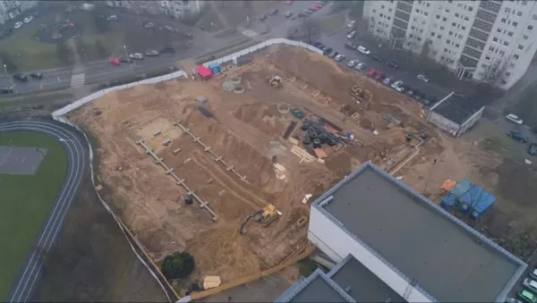 Vilniuje statomas naujas sporto kompleksas