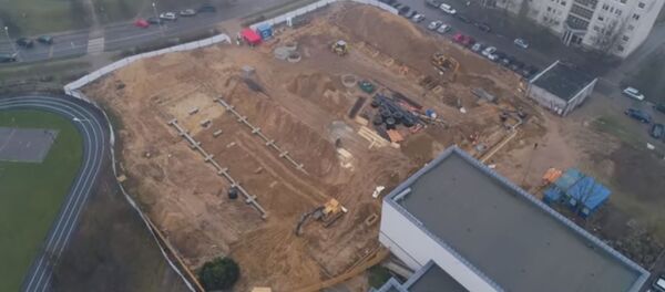 Vilniuje statomas naujas sporto kompleksas Vilniuje statomas naujas sporto kompleksas - Sputnik Lietuva