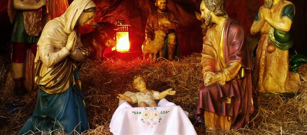 Рождественский вертеп, архивное фото - Sputnik Литва