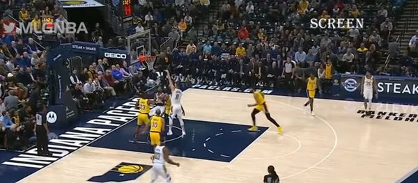 Сабонис оказался круче Леброна Джеймса, Индиана обыграла лидера - Sputnik Литва