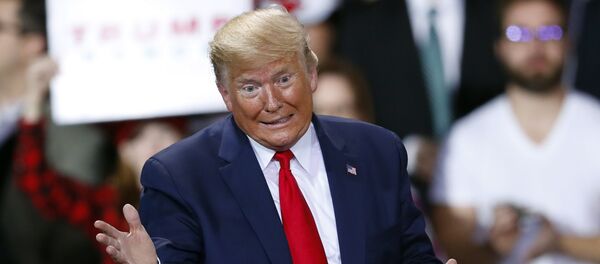 Президент США Дональд Трамп, архивное фото - Sputnik Литва