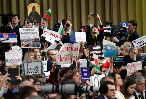 Apie dujas, asilus ir sunkias akimirkas: pagrindinės Putino spaudos konferencijos temos Apie dujas, asilus ir sunkias akimirkas: pagrindinės Putino spaudos konferencijos temos - Sputnik Lietuva