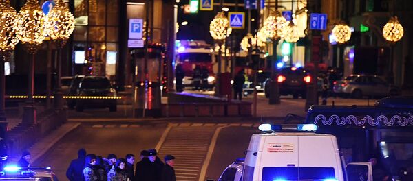 В центре Москвы произошла стрельба В центре Москвы произошла стрельба - Sputnik Lietuva