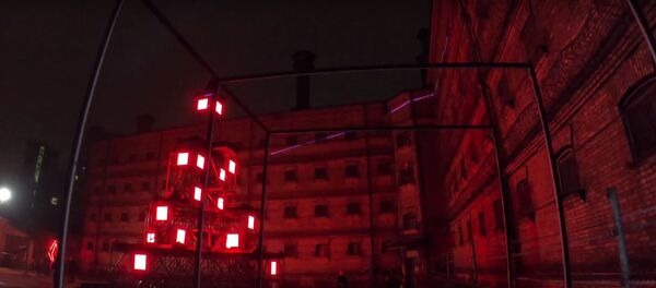 Двор тюрьмы Лукишкес в Вильнюсе превратили в альтернативное Рождество Двор тюрьмы Лукишкес в Вильнюсе превратили в альтернативное Рождество - Sputnik Lietuva