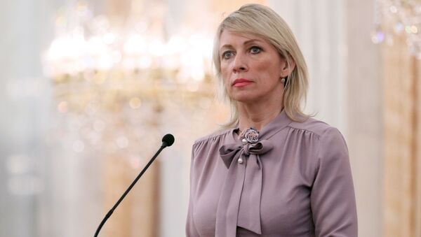 Официальный представитель Министерства иностранных дел России Мария Захарова  - Sputnik Литва