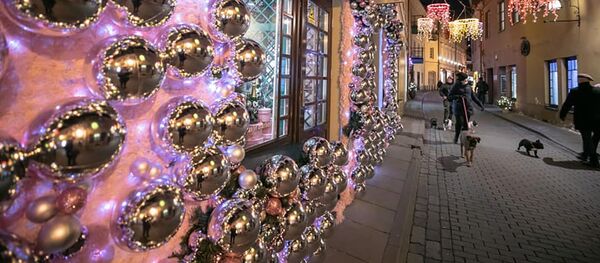 Vilnius išrinko šventiškiausias miesto vitrinas Vilnius išrinko šventiškiausias miesto vitrinas - Sputnik Lietuva