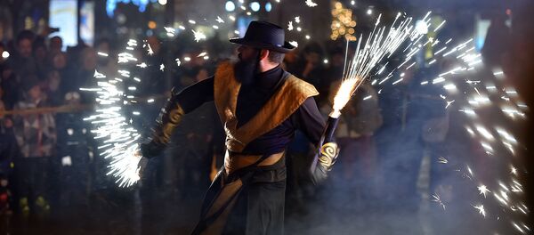 Празднование Хануки в Вильнюсе - Sputnik Литва