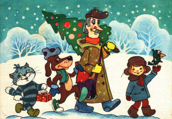 Советский мультипликационный фильм Зима в Простоквашино, 1984 год - Sputnik Литва