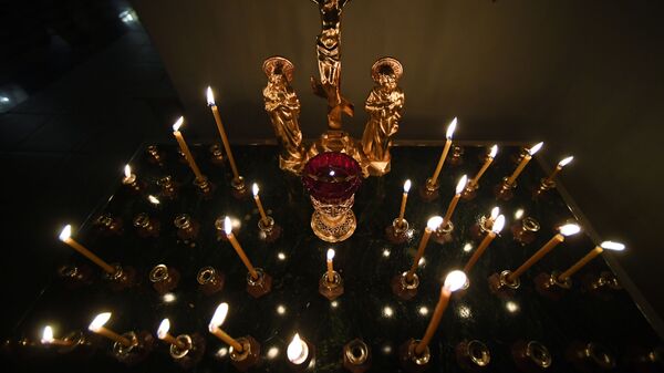 Žvakės bažnyčioje - Sputnik Lietuva