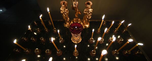 Рождество Христово в городах России, архивное фото Рождество Христово в городах России, архивное фото - Sputnik Lietuva