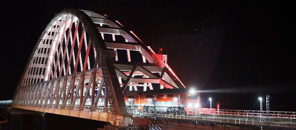 Первый пассажирский поезд Санкт-Петербург - Крым Первый пассажирский поезд Санкт-Петербург - Крым - Sputnik Lietuva