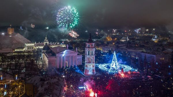Рождество в Вильнюсе, архивное фото - Sputnik Литва