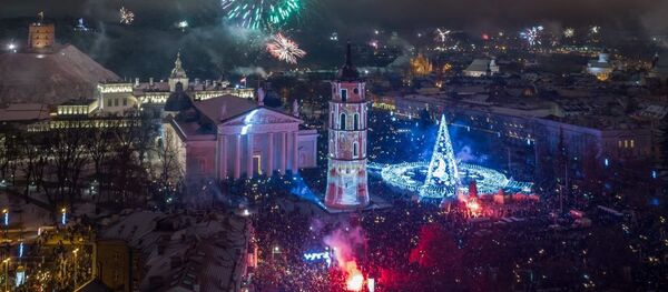 Рождество в Вильнюсе, архивное фото Рождество в Вильнюсе, архивное фото - Sputnik Литва