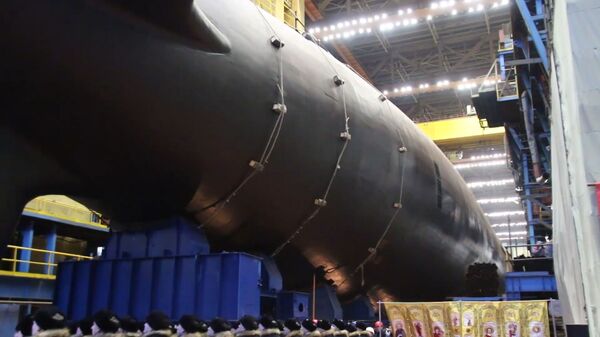 В России показали новейшую атомную подлодку серии “Ясень-М” - Sputnik Lietuva
