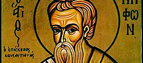 Преподобный Нифонт, епископ Кипрский - Sputnik Литва