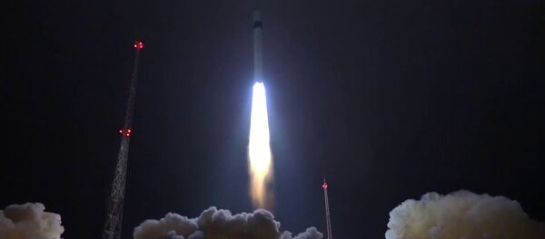 Пуск ракеты-носителя легкого класса Рокот с космодрома Плесецк Пуск ракеты-носителя легкого класса Рокот с космодрома Плесецк - Sputnik Литва