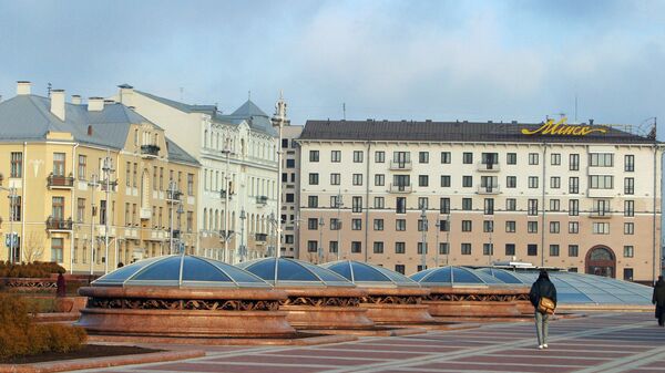 Площадь Независимости, Минск, Беларусь, архивное фото - Sputnik Литва