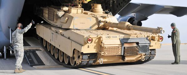 Американский танк M1A2 Abrams - Sputnik Литва