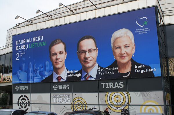 После 25 лет у власти, консерваторы все также обещают все больше хороших дел для Литвы - Sputnik Литва