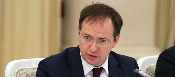 Министр культуры РФ Владимир Мединский - Sputnik Литва