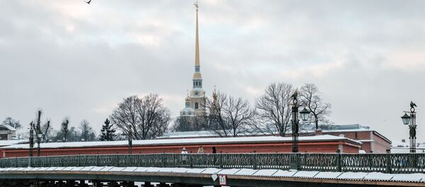 Зимний Санкт-Петербург, архивное фото - Sputnik Литва