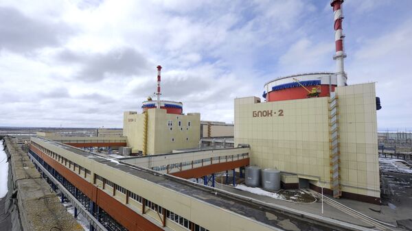 Работа Ростовской АЭС, архивное фото - Sputnik Литва