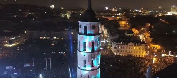 Новый год в Вильнюсе 2020 - Sputnik Литва