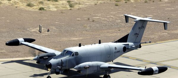 Самолет-разведчик Beechcraft RC-12P, архивное фото Самолет-разведчик Beechcraft RC-12P, архивное фото - Sputnik Литва